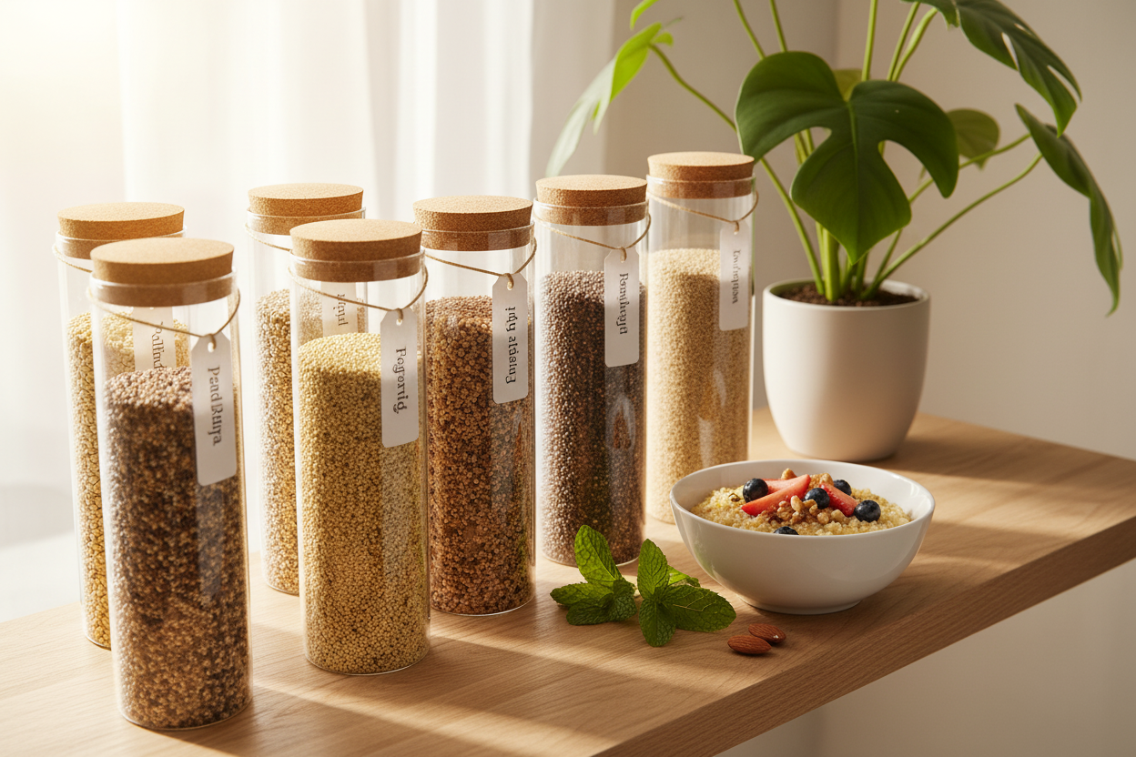 Millets - Lifestyle Glass Jar Setup