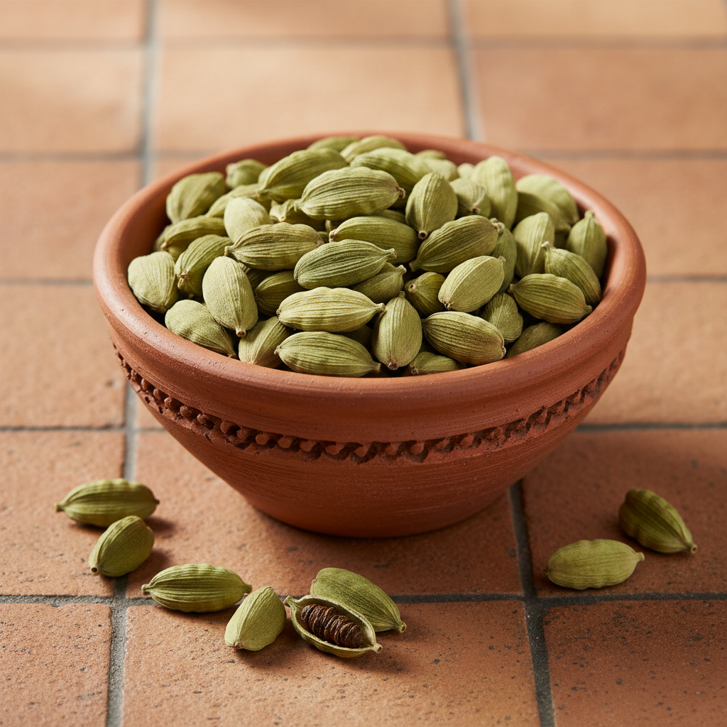 Cardamom Whole Terracotta Style