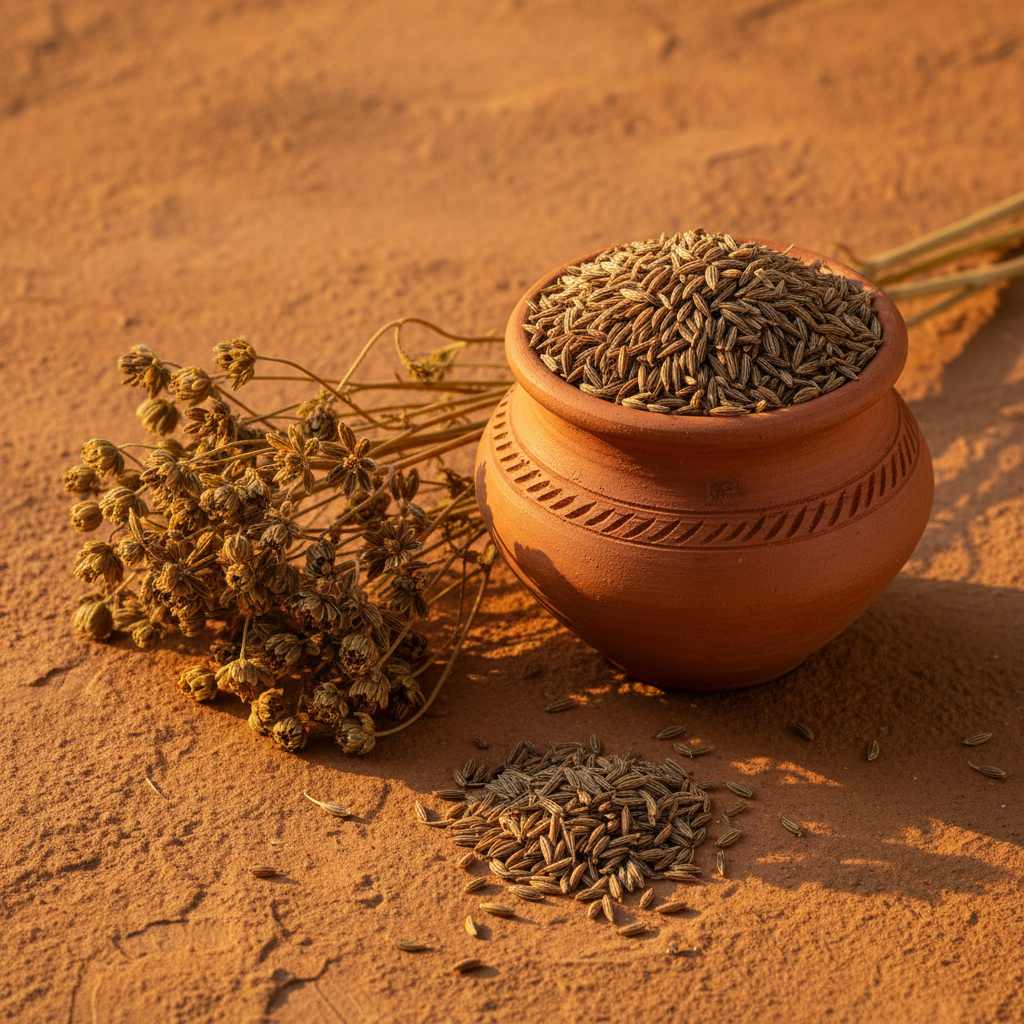 Cumin Jeera Terracotta
