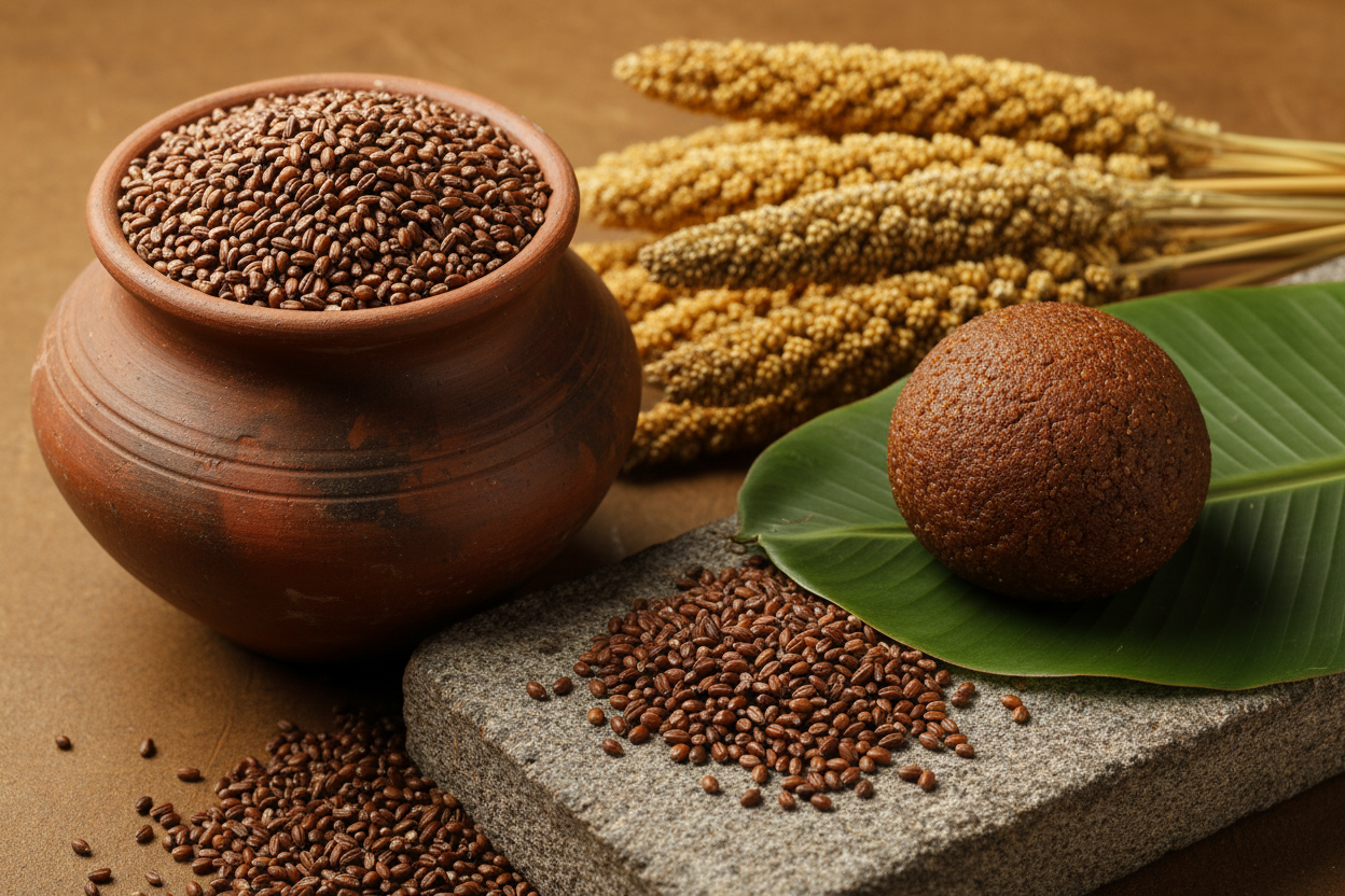 Finger Millet - Traditional Setup