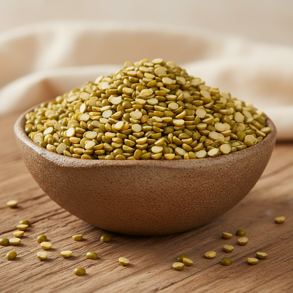 Green Moong Dal Chilka Display Image