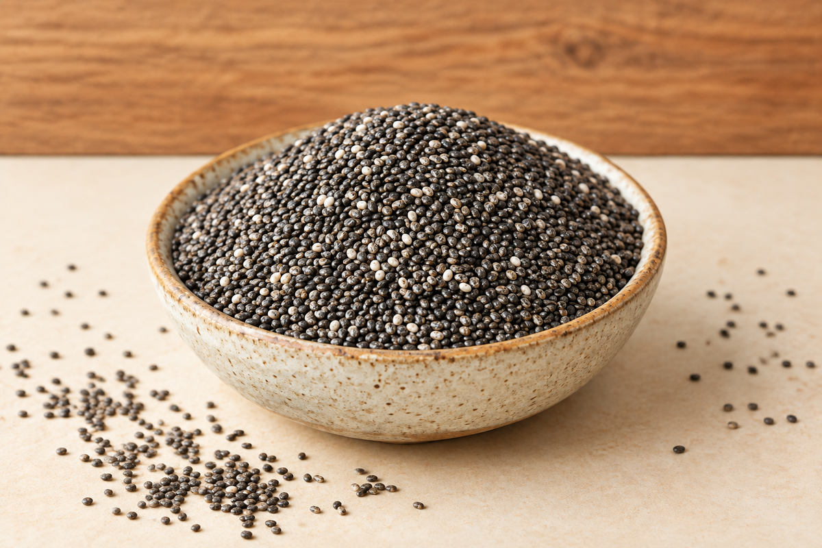 Landscape black chia seeds product image